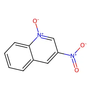 Quinoline, 3-nitro-, 1-oxide structure