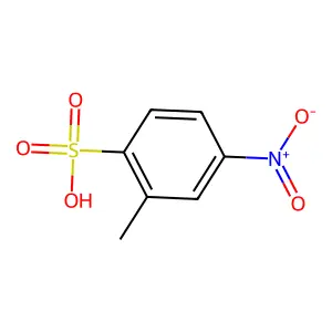 2-Methyl-4-nitrobenzenesulfonic acid structure