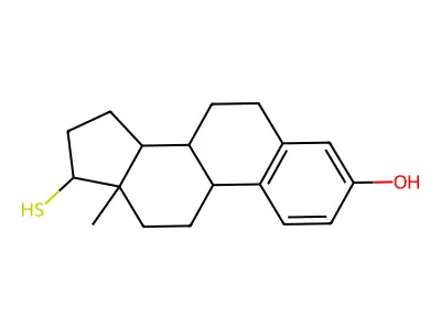 17-alpha-Mercaptoestra-1,3,5(10)-trien-3-ol structure