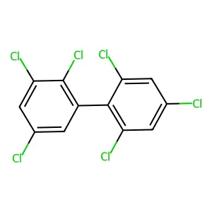 2,2',3,4',5,6'-Hexachlorobiphenyl structure