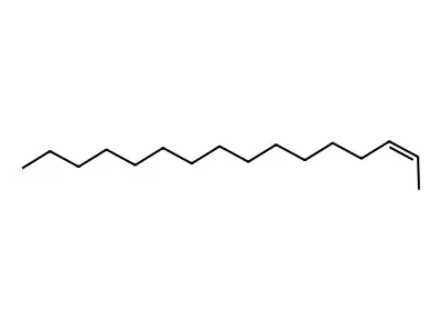 cis-2-Hexadecene structure