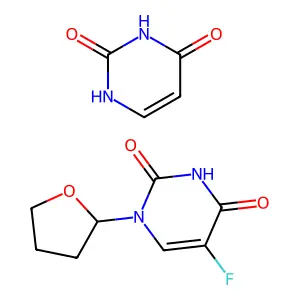 Tegafur-Uracil structure