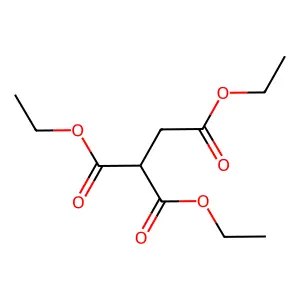 Triethyl ethane-1,1,2-tricarboxylate structure
