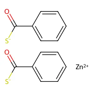 Benzoic acid, thio-, zinc salt structure