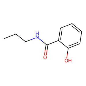 N-Propylsalicylamide structure