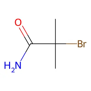 2-Bromo-2-methylpropanamide structure