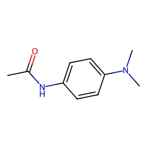 4'-Dimethylaminoacetanilide structure