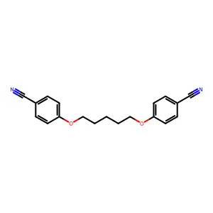 4,4'-Pentamethylenedioxydibenzonitrile structure