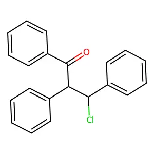 3-Chloro-2,3-diphenylpropiophenone structure