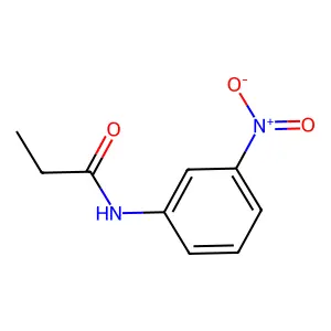 N-(3-Nitrophenyl)propionamide structure