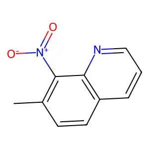7-Methyl-8-nitroquinoline structure