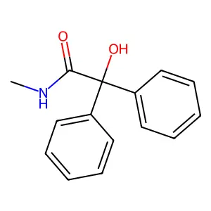 N-Methylbenzilamide structure