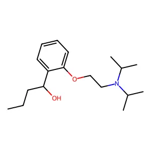 Ketocainol structure