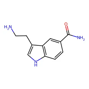 5-Carboxamidotryptamine structure