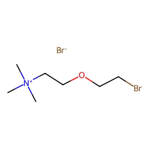 Ammonium, (2-(2-bromoethoxy)ethyl)trimethyl-, bromide structure