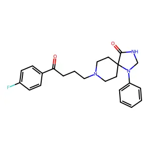 Spiperone structure