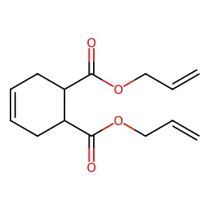 1,2-Di-2-propen-1-yl 4-cyclohexene-1,2-dicarboxylate structure