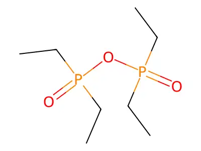 Phosphinic acid, diethyl-, anhydride structure
