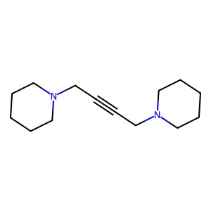 1,4-Dipiperidino-2-butyne structure
