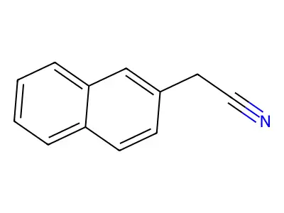 2-Naphthylacetonitrile structure