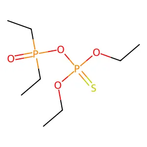 Phosphinic acid, diethyl-, anhydride with diethyl phosphorothionate structure