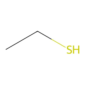 Ethanethiol structure