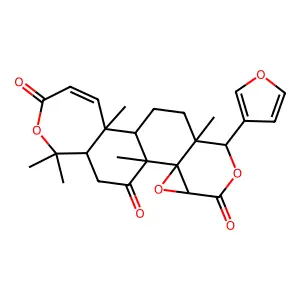 Obacunone structure