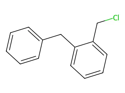 1-(Chloromethyl)-2-(phenylmethyl)benzene structure