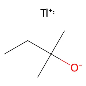 2-Butanol, 2-methyl-, thallium(1+) salt structure