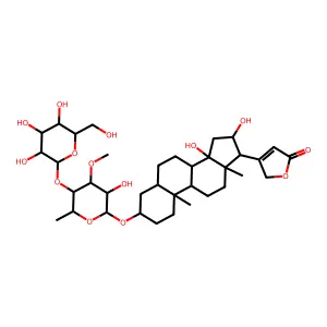 Glucostrospeside structure