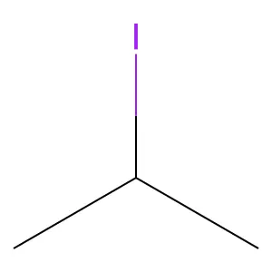 Isopropyl iodide structure