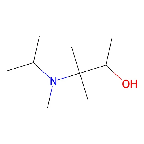 3-Methyl-3-[methyl(propan-2-yl)amino]butan-2-ol structure