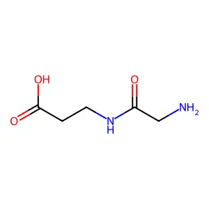 Glycyl-beta-alanine structure