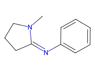 1-Methyl-N-phenylpyrrolidin-2-imine structure
