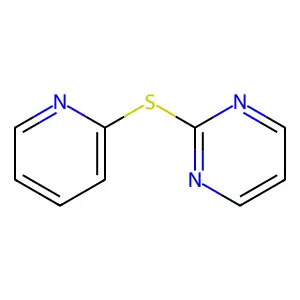 2-Pyridin-2-ylsulfanylpyrimidine structure