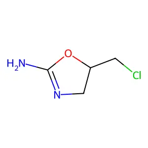 5-Chloromethyl-2-iminooxazoline structure