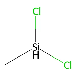 Methyldichlorosilane structure