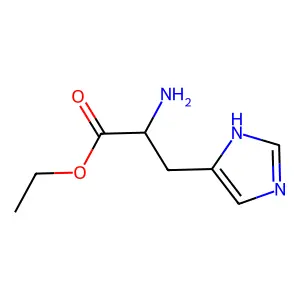 Ethyl L-histidinate structure