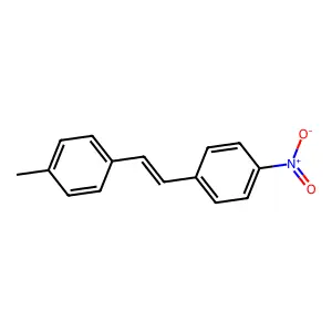 1-Methyl-4-[2-(4-nitrophenyl)ethenyl]benzene structure