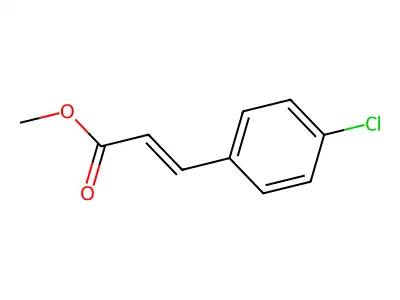 Methyl 3-(4-chlorophenyl)-2-propenoate structure