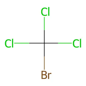 Bromotrichloromethane structure