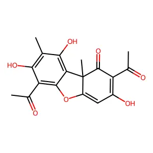d-Usnic acid structure