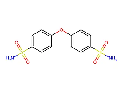 Benzenesulfonamide, 4,4'-oxybis- structure