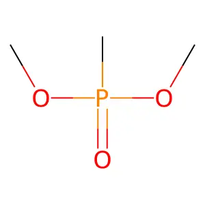 Dimethyl methylphosphonate structure