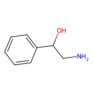 Phenylethanolamine structure