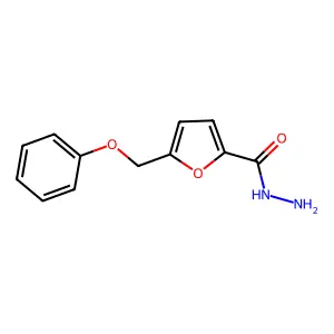 5-(Phenoxymethyl)furan-2-carbohydrazide structure