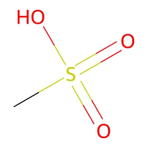 Methanesulfonic Acid structure