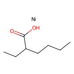Hexanoic acid, 2-ethyl-, nickel salt (1:?) structure
