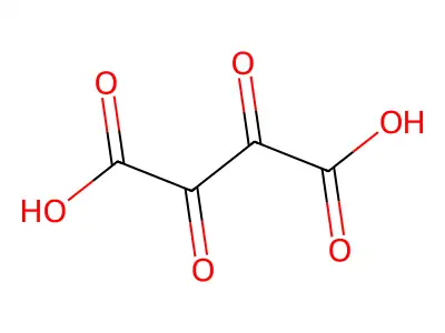 2,3-Dioxobutanedioic acid structure