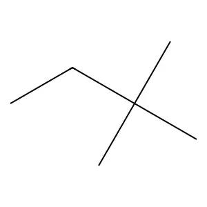 2,2-Dimethylbutane structure